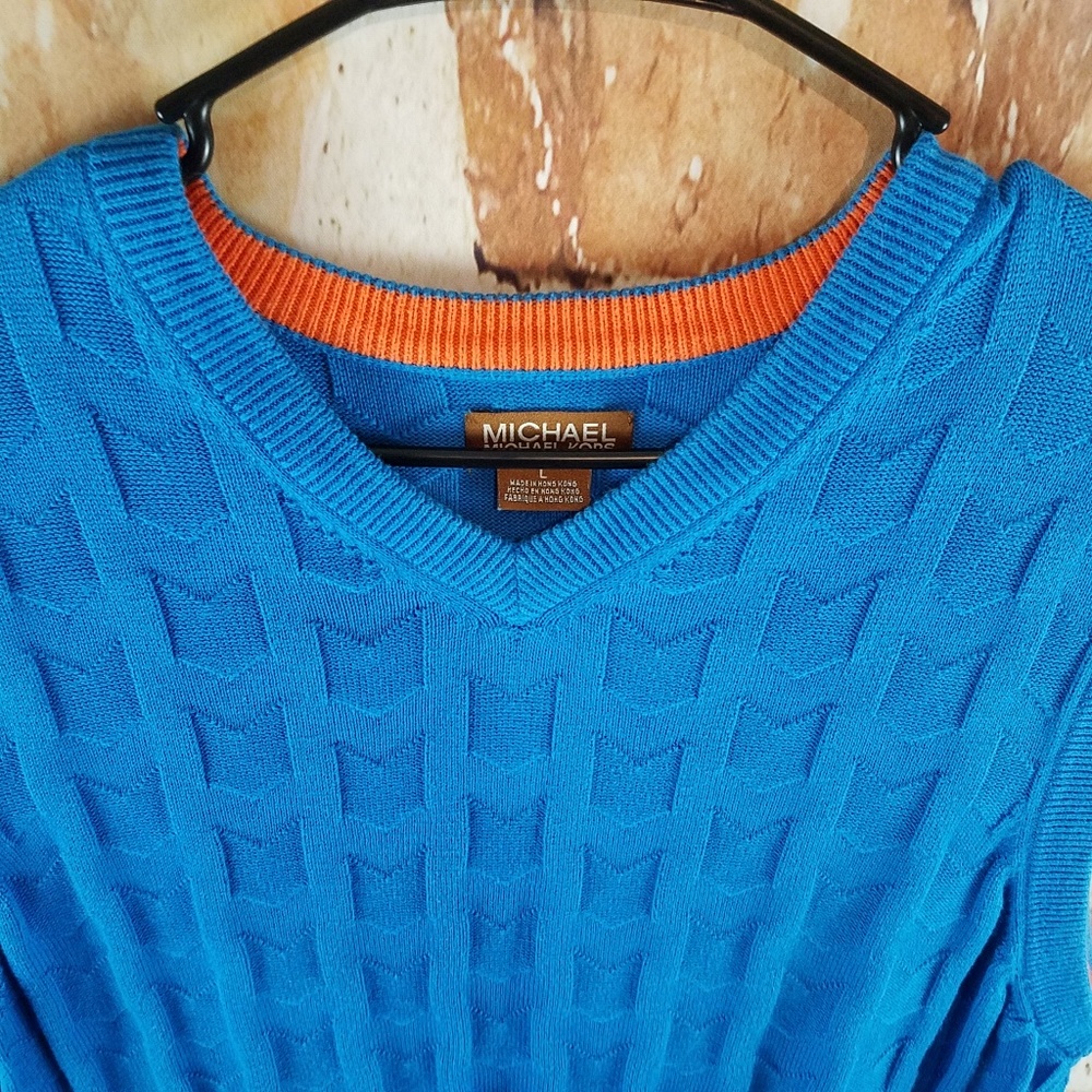 MICHAEL KORS MEN'S SWEATER VEST SIZE L